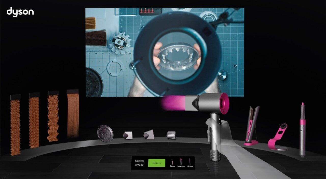 ダイソン、VR技術を活用したオンライン体験プラットフォーム「Dyson Demo VR」を発表