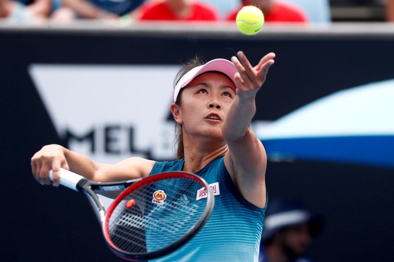 消息不明の中国テニス選手、所在確認求める声　米仏など懸念表明