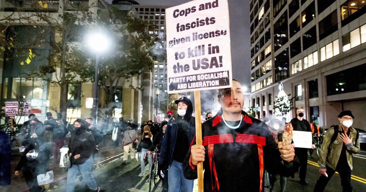 白人被告無罪、全米で抗議　NY市長「おぞましい」　BLMデモ銃撃