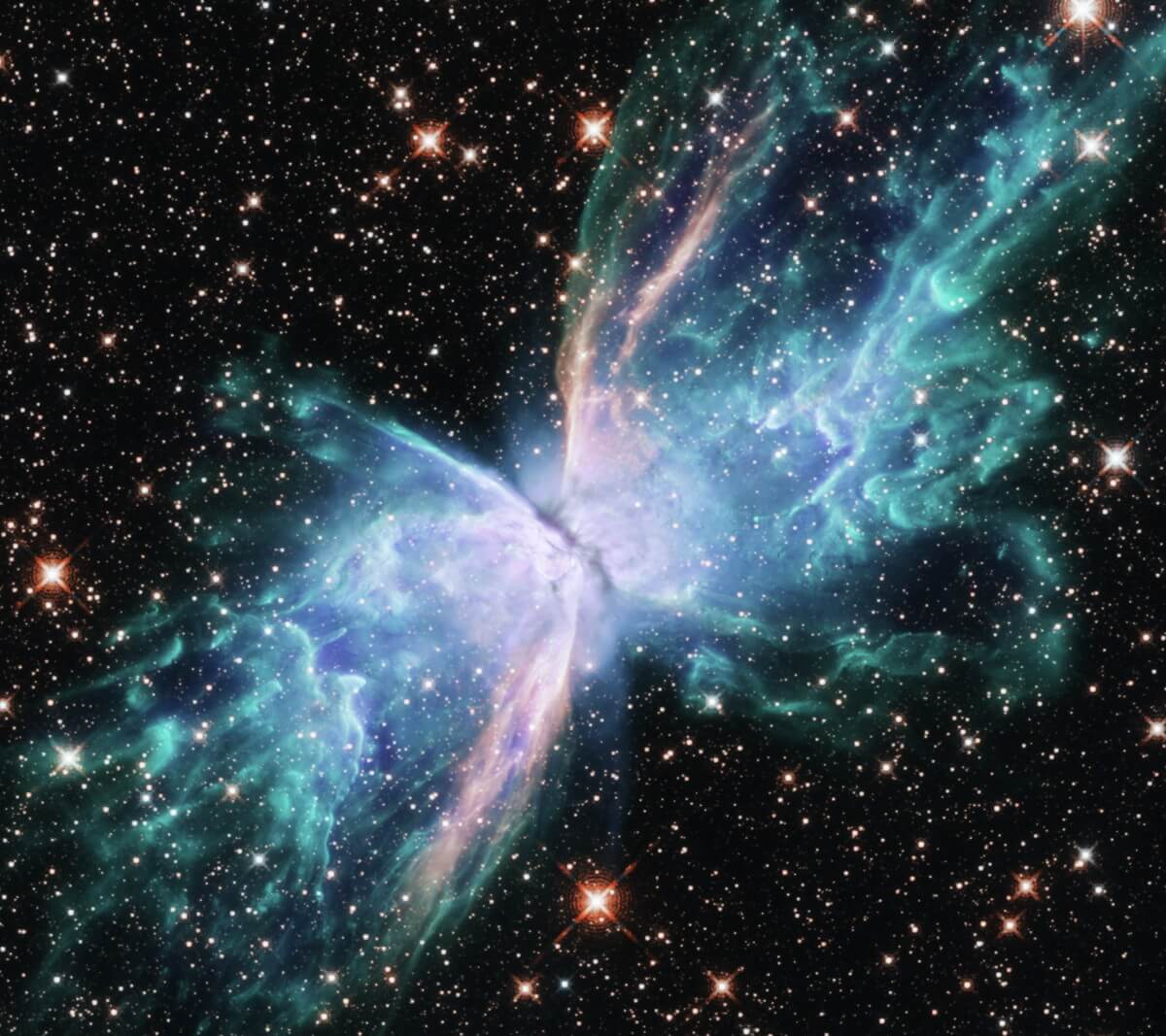 宇宙の蝶を耳で聴く。NASAがハッブル撮影の「バタフライ星雲」を音に変換