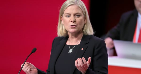 スウェーデン初の女性首相、数時間で辞任　予算成立せず連立解消