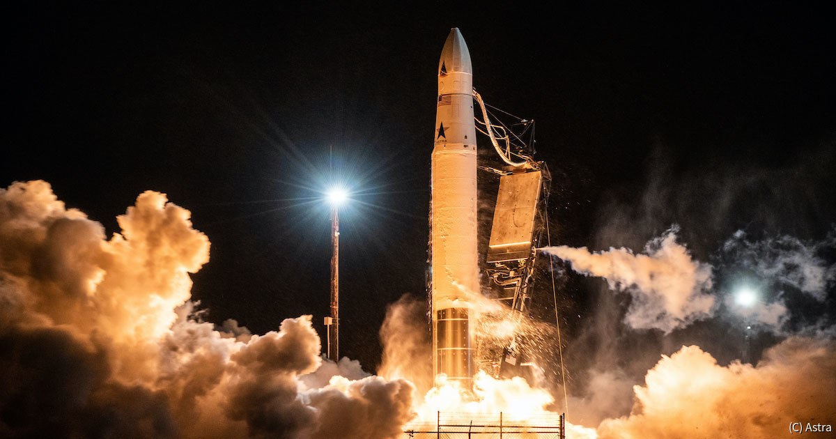 世界で最も“退屈”な「アストラのロケット」、ついに衛星打ち上げに成功