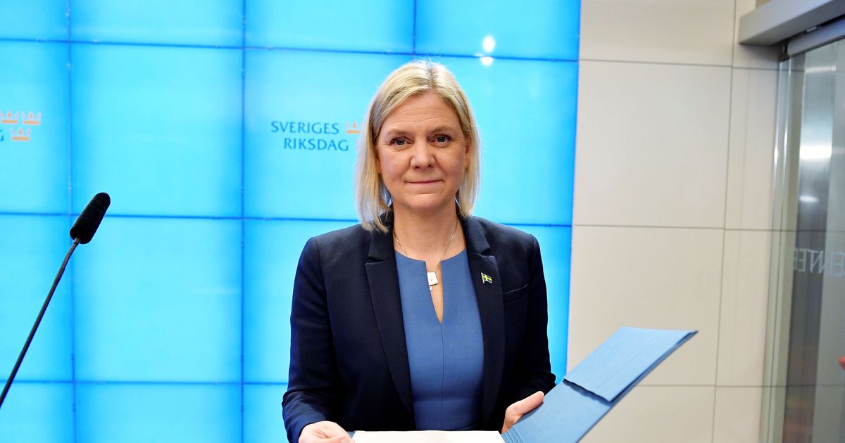 女性首相「半日」退陣劇に衝撃　スウェーデン