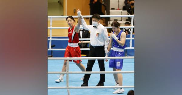 五輪「金」の入江聖奈がV　全日本ボクシング、フェザー級