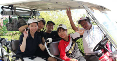 ゴルフ場体験、女子人気の一番は「ゴルフカート」