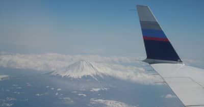 アイベックスエアラインズ、元旦に仙台発着の富士山・南アルプス遊覧飛行