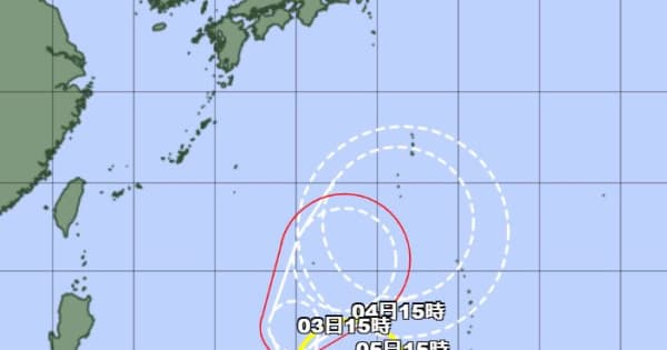 台風21号「ニヤトー」発生　週末にも小笠原に接近か