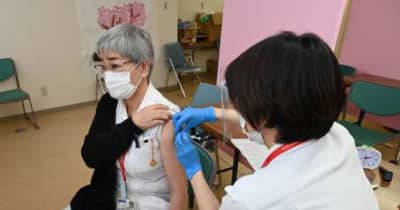 新型コロナワクチン　鹿児島でも3回目接種始まる　まず医療従事者5万4000人対象