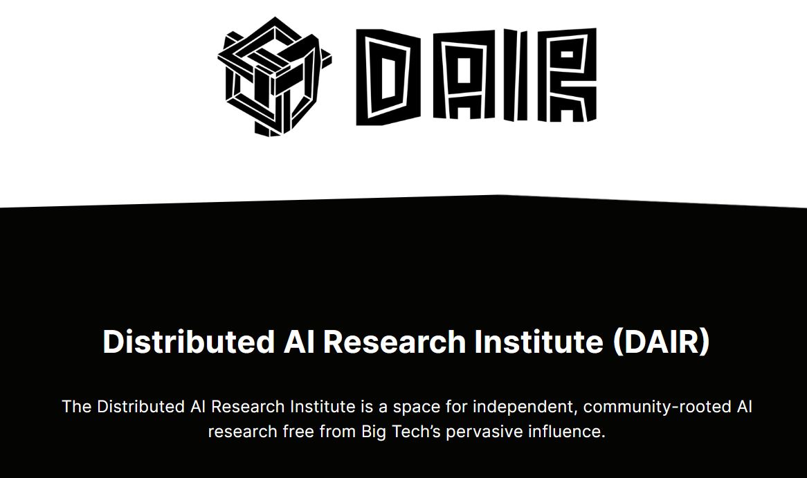 Googleを解雇されたAI倫理研究者、独自研究所DAIR設立　フォード財団などが支援