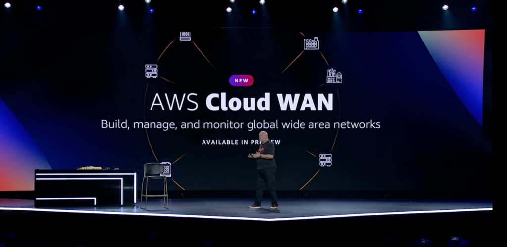 アマゾンが地理的に複雑な環境をクラウドにつなぐ「AWS Cloud WAN」を発表
