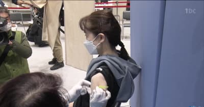 医療従事者対象に３回目接種始まる　宮城
