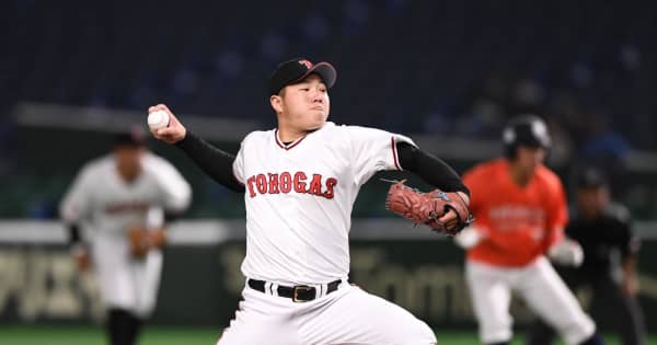 広島ドラ5の松本竜也 タイブレークで無失点 サヨナラ勝ち貢献 東邦ガスで都市対抗