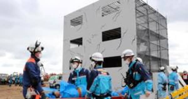 直下型地震を想定　兵庫で2府7県が合同防災訓練　1800人が連携深める