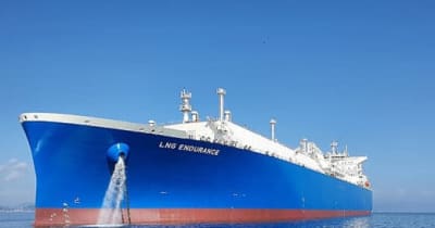 日本郵船／トタル向けLNG船「LNG ENDURANCE」が竣工