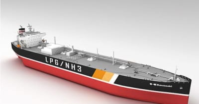 日本郵船／LPG燃料大型LPG・アンモニア運搬船2隻を建造