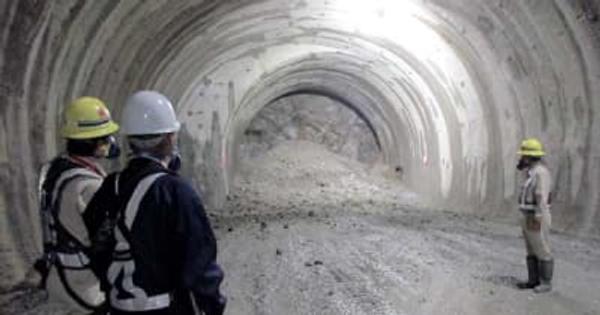 落盤対策など確認　トンネル工事を緊急パト　伊勢労基署