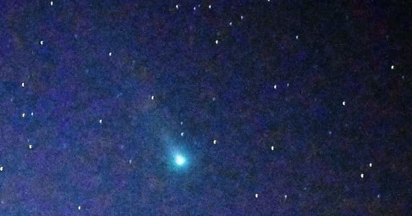 今年発見されたばかり　レナード彗星、地球に接近　最接近は12日