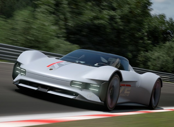 ポルシェ初の仮想スポーツカー、「ビジョングランツーリスモ」発表『グランツーリスモ7』に収録へ