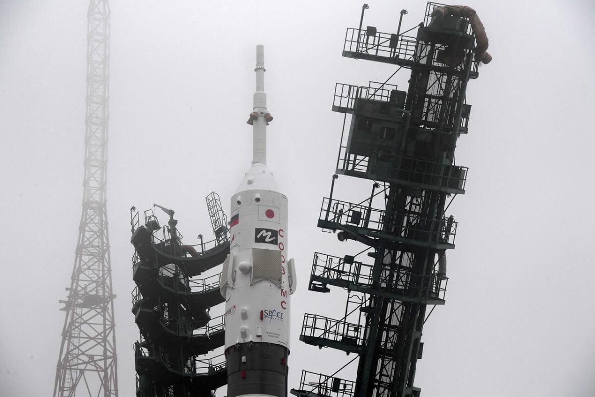 前澤友作さんが搭乗するソユーズ宇宙船、発射台に到着！ 12月8日打ち上げ予定