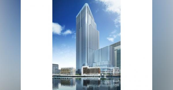東京・日本橋1丁目再開発、商業・ホテル・オフィスなどの大規模複合施設に着工