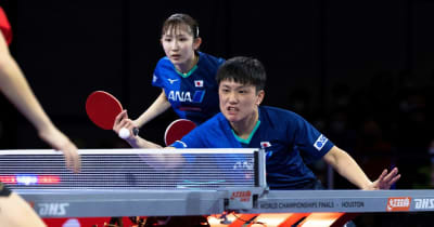 卓球全日本混合複スーパーシード発表　世界卓球銀の張本/早田は第3シードに