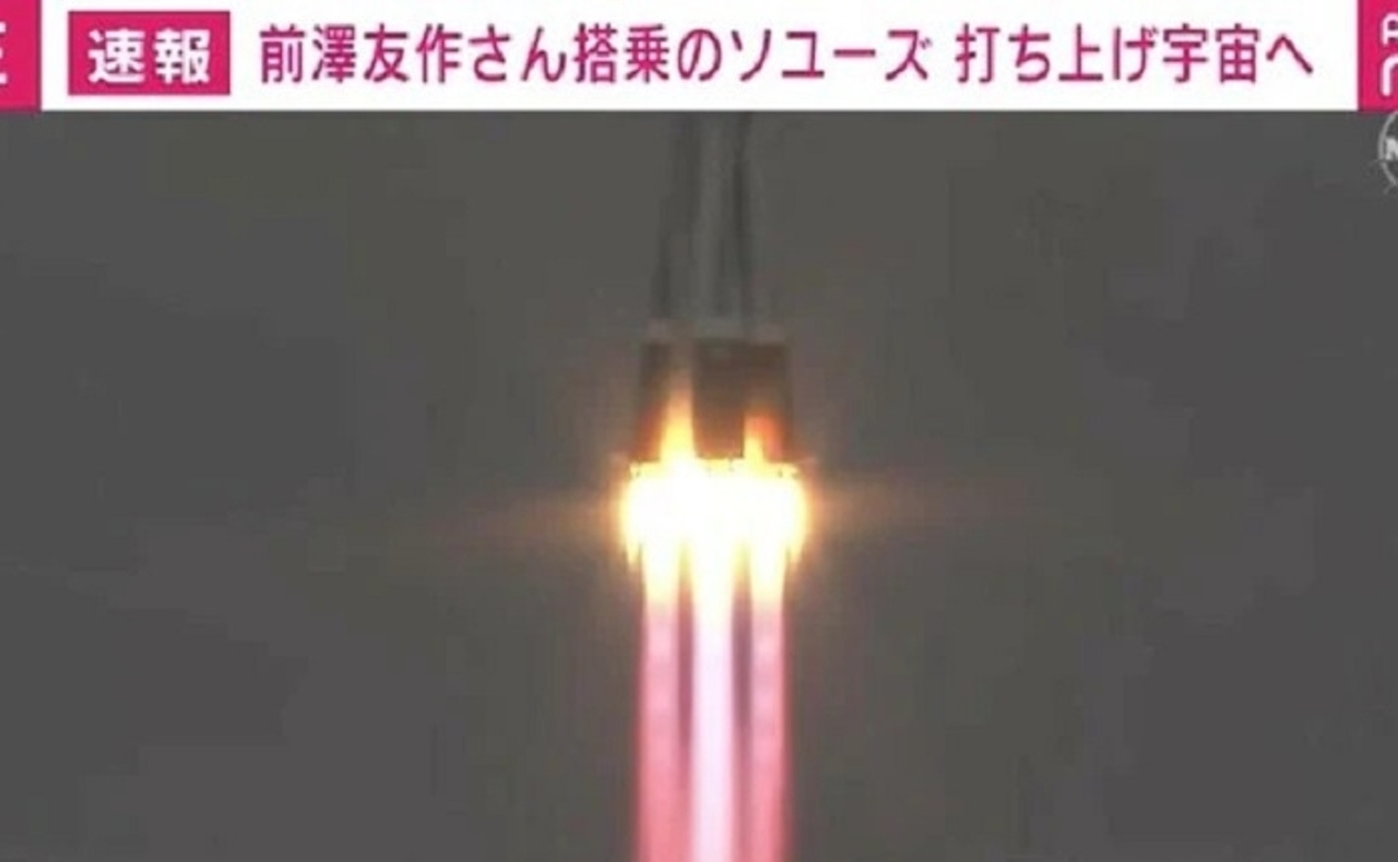 前澤友作さんら搭乗のソユーズロケットが打ち上げ - ABEMA TIMES