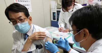 ワクチン3回目接種　長崎県内医療機関でも　政府方針に自治体困惑