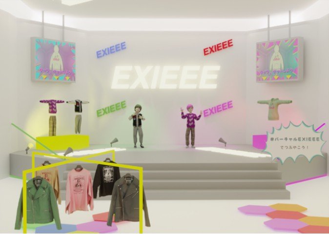 バーチャル伊勢丹新宿店にEXITプロデュースのブランドがオープン！ アバター姿のEXITも登場