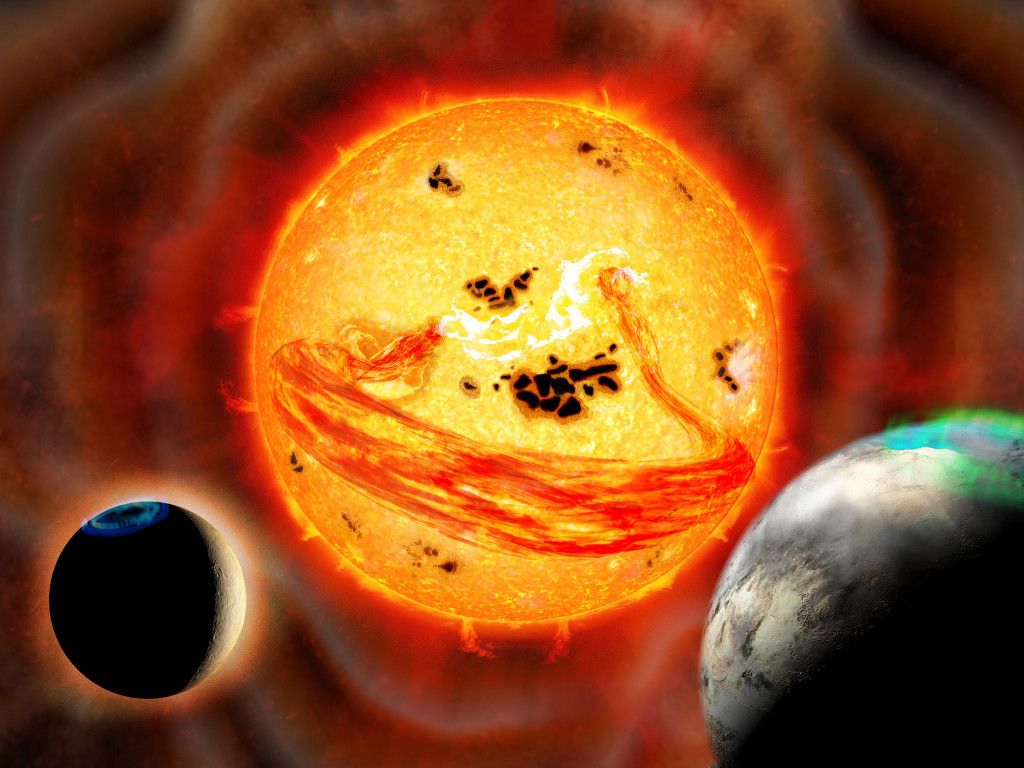 「若い太陽」で観測　大規模な表面爆発現象―国立天文台など