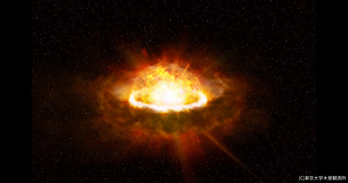 Kavli IPMUなど、Ia型超新星の爆発の瞬間から5時間以内の閃光の撮影に成功
