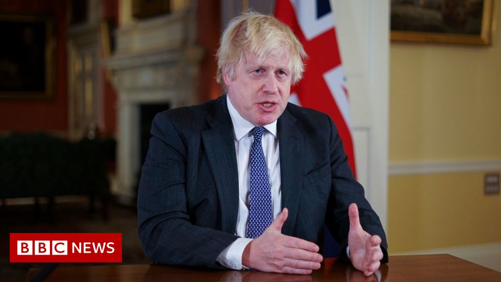 Covid: Boris Johnson sets new booster target over 'Omicron tidal wave'