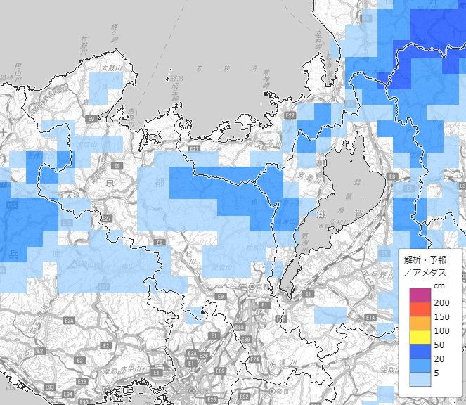 京都市内も積雪の可能性、多いところで３センチか　18日にかけ大雪警戒を