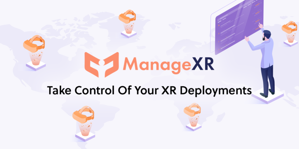 企業のXRデバイス管理を支援するプラットフォーム「ManageXR」