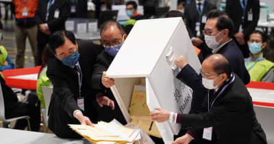 香港特区、第7期立法会選挙が投票終了