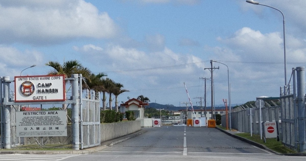 沖縄米軍キャンプでクラスター　少なくとも180人コロナ感染