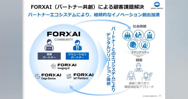 画像IoT基盤「FORXAI」が切り開く、コニカミノルタの成長担うインダストリー事業