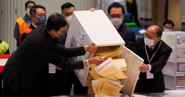 香港議会選、西側が非民主的と批判　中国は反論