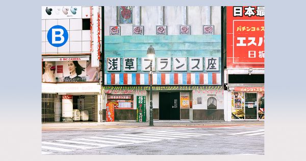 渋谷109前に浅草フランス座が登場、Netflix『浅草キッド』が昭和を舞台にプロモーション