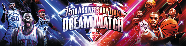 グラビティゲームアライズ、『NBA RISE TO STARDOM』でイベント「75th Anniversary Team DREAM MATCH」開催！