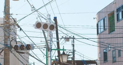 道路線形、信号を変更 菊名駅前交差点　横浜市港北区
