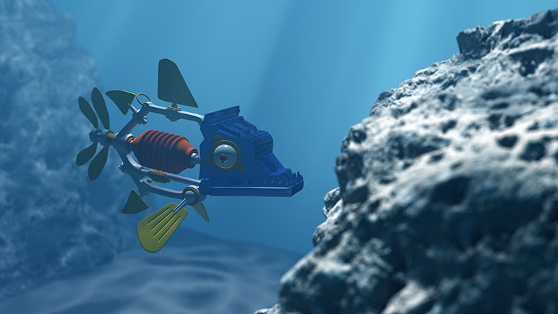ロボットが海をスイスイ泳ぐ未来が来る！？ ハーバード大学などがAIを開発