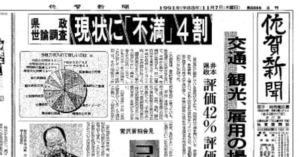 佐賀新聞「県民世論調査」30回　郷土への愛着、徐々に上昇