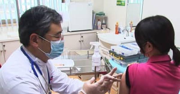 高齢者施設でワクチン３回目接種始まる　岐阜県各務原市