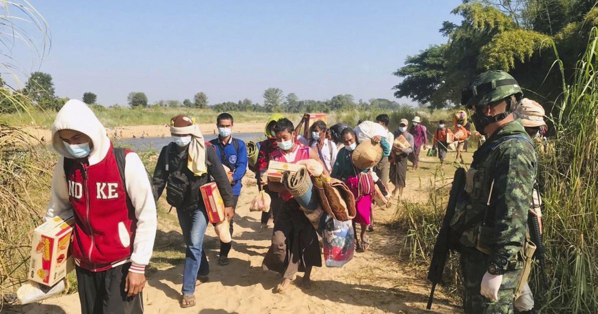弾圧強めるミャンマー国軍　４０００人がタイ脱出