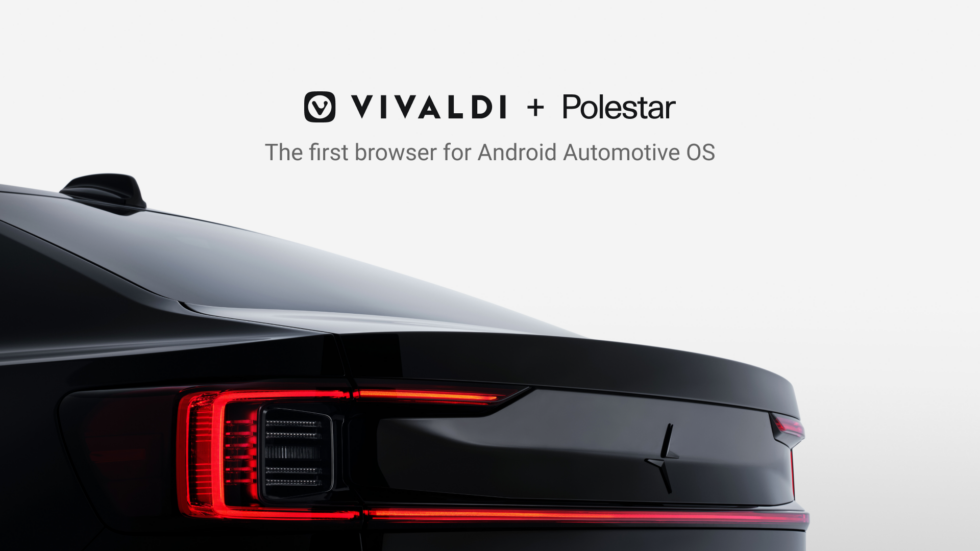 VivaldiがAndroid Automotive OSに対応。ボルボPolestar 2に組み込み