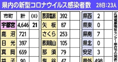 宇都宮の保育施設でクラスター　栃木県内新たに23人感染　新型コロナ