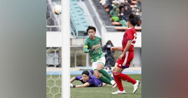 青森山田、6―0で大社に大勝　高校サッカー2回戦