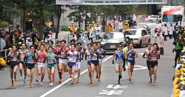 箱根駅伝1区、中央大学トップ　吉居大和が「最古」の区間新更新