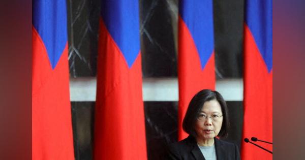 中国の軍事冒険主義に警鐘、台湾総統が新年談話