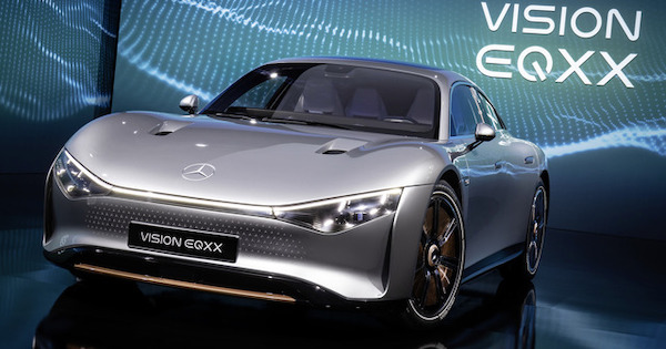 メルセデス・ベンツ、航続距離1000km超のEVコンセプトカー「VISION EQXX」発表